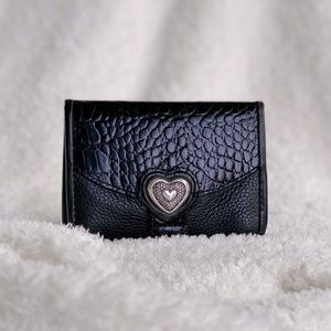 NWOT Brighton Bellissimo Heart Wallet - Black